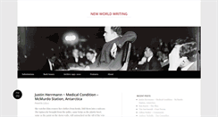 Desktop Screenshot of newworldwriting.net